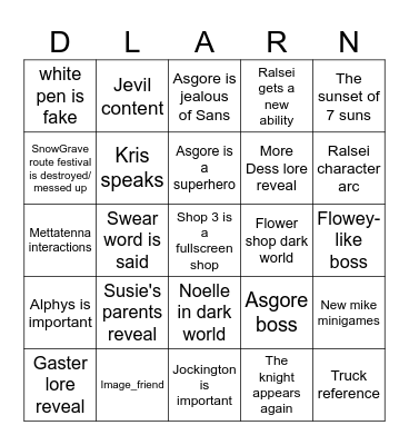 DELTABINGO Card
