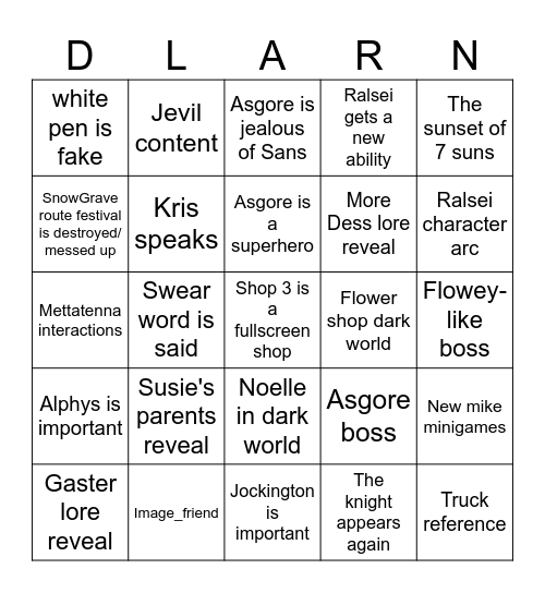 DELTABINGO Card