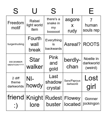 deltingo? Bingo Card
