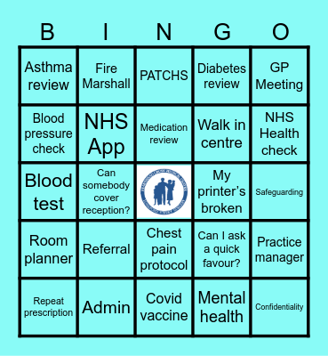 FEARNHEAD BINGO Card