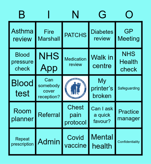FEARNHEAD BINGO Card