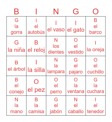Bingo Game Call List 2026 Bingo Card