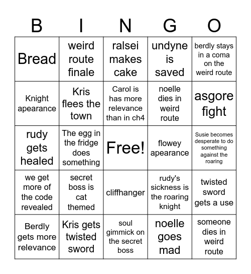 chapter 5 Bingo Card