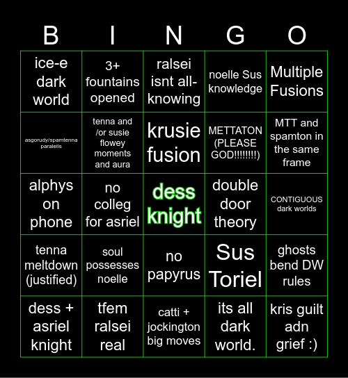 chapter 5 Bingo Card