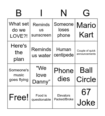 KS Masonic All State MB 2026 Bingo Card