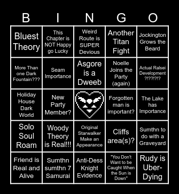 Chapter 5 [[BINGO!!!]] Bingo Card