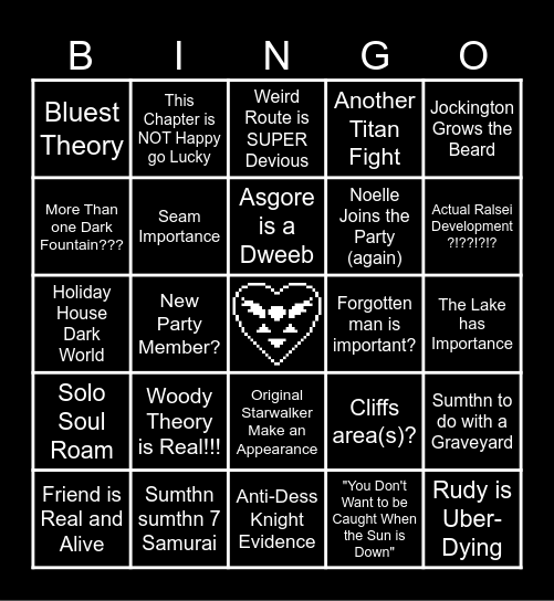 Chapter 5 [[BINGO!!!]] Bingo Card