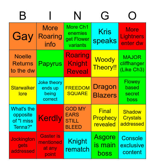 Evil and Homophobic Bingo Card Bingo Card
