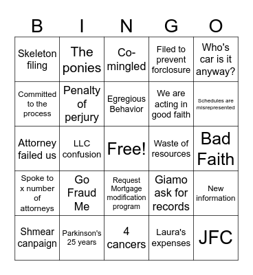 Owens MOC Bingo Card