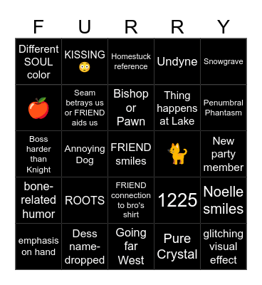 kick.com/passionlip Bingo Card