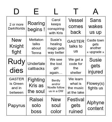BingoRune Bingo Card