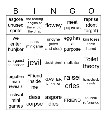 deltas rune bingo Card