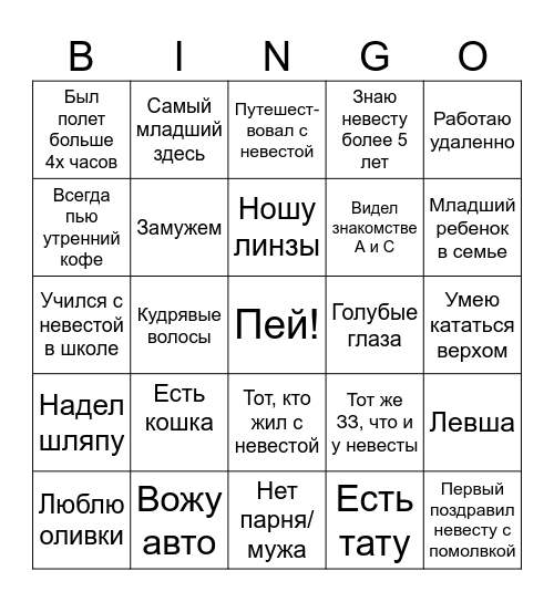 Koryakina`s last rodeo Bingo Card