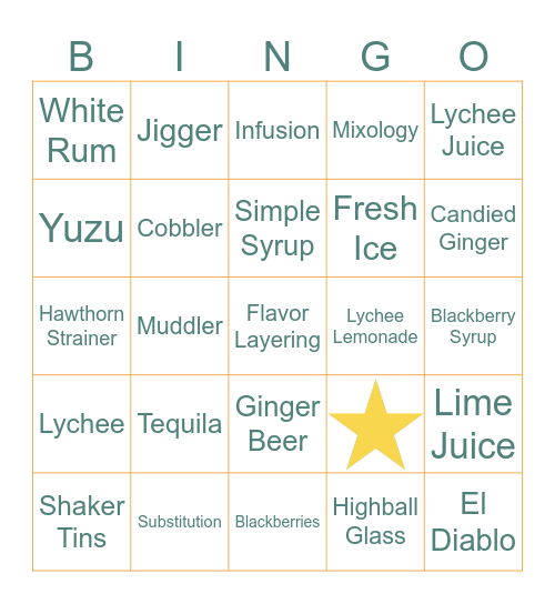 Evercore | Boozy Bingo Card