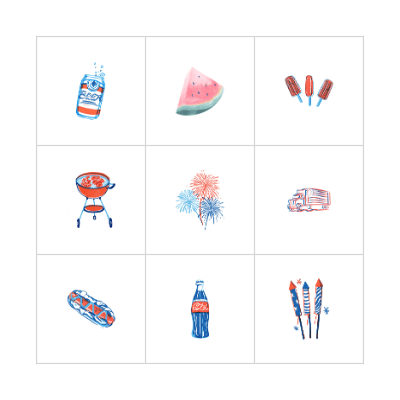 Happy 4th of July Week! Bingo Card
