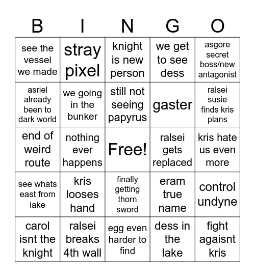 dt chapter 5 bingo Card