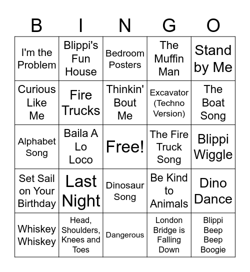 Leilani's Birthday Bingo! Bingo Card