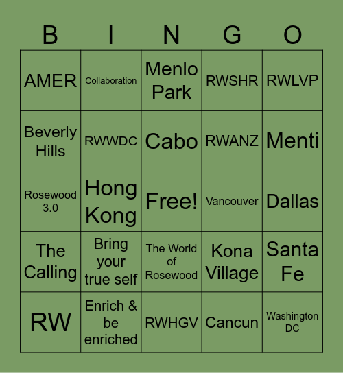 Merit Badge Bingo Card
