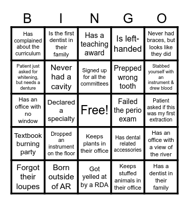 LCSDM D1 Bingo Card