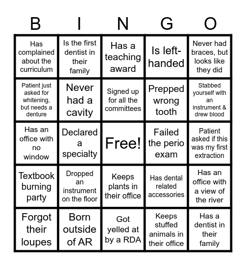 LCSDM D1 Bingo Card