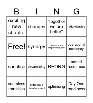 🔥Fireside chat🔥 BS BINGO Card