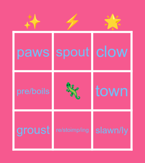 m a y a  .&.  b e l l a Bingo Card
