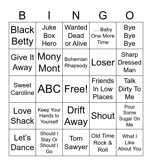 ===-MIX-=== Bingo Card