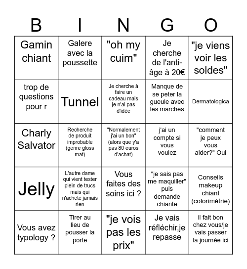 BINGO 4 CUATRO Bingo Card