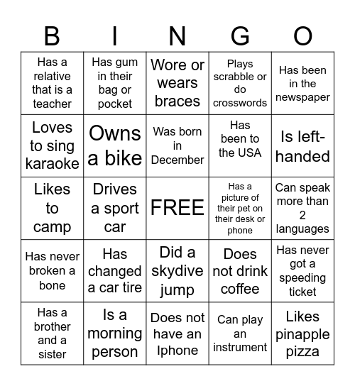 Ifremer work bingo Card