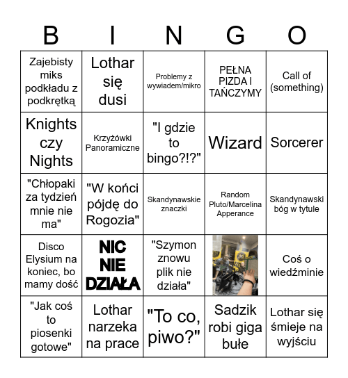 BINGO NEVERLAND!!!! Bingo Card