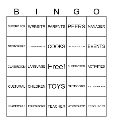 IPLO Bingo Card