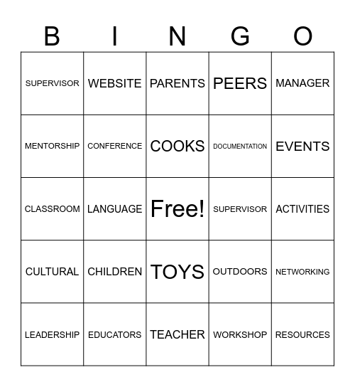 IPLO Bingo Card