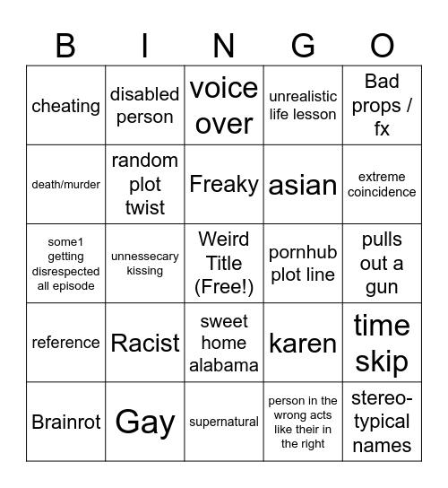 TOMMORROWS TEACHING Bingo Card