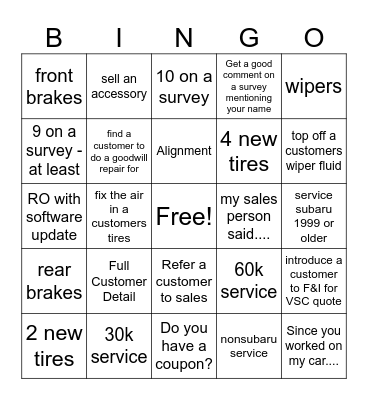 Onboarding Bingo! Bingo Card