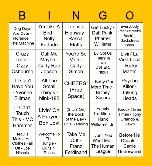 🎉10th Anniversary Bingo Hits!🍻 Bingo Card