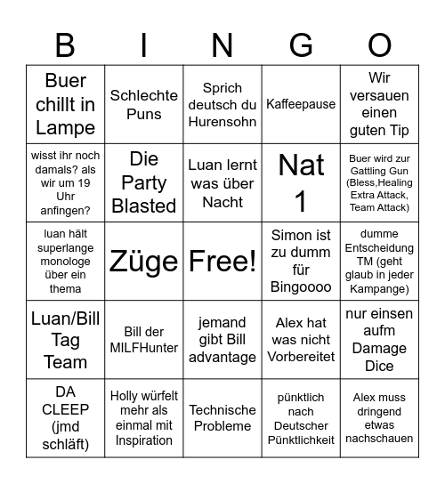 Session 64 - Zeit sich besser zu organisieren Bingo Card