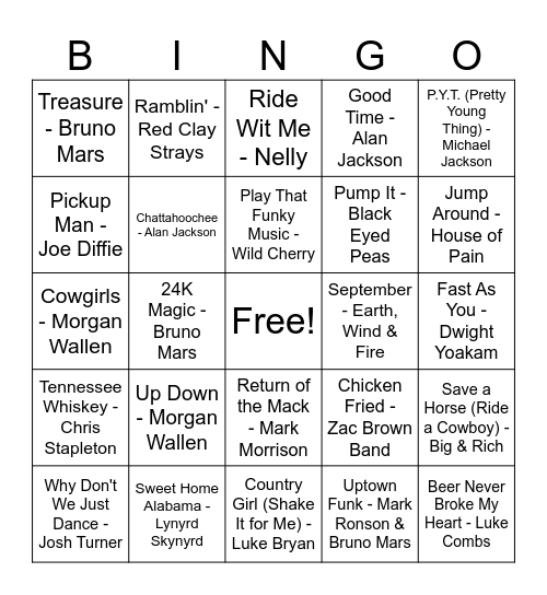 Whiskey friends vol 1 Bingo Card