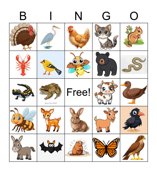 3 Pillarz Farm Bingo - Troop 30210 Bingo Card