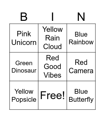 Booth BLACKOUT Bingo Card