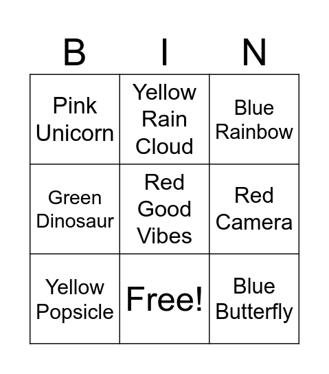 Booth BLACKOUT Bingo Card