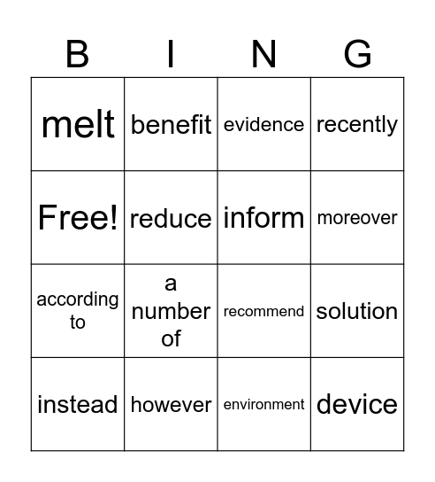 yume chan eiken Bingo Card