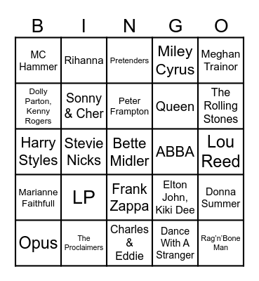 🌸Festivalbingo 1🌸 Bingo Card