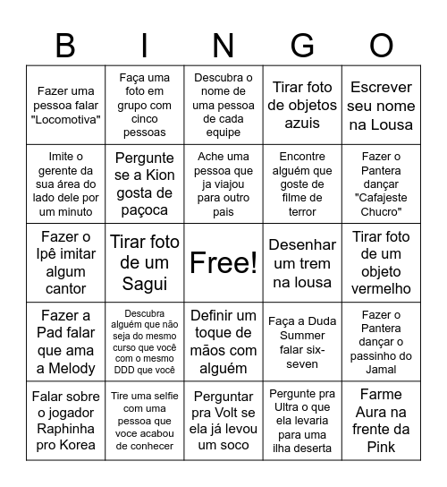 bingomotiva Bingo Card