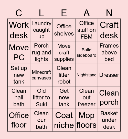 SEATTLE TRIP <3 Bingo Card