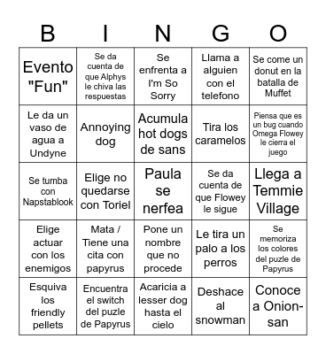 Paula Stay Determined Bingo Card