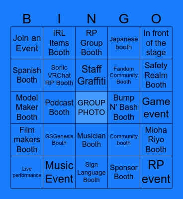 PJKT BINGO Card