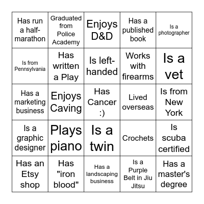 Elise's 26th Birthday Party! Bingo Card