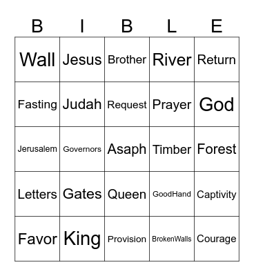 6.28.26 Bingo Card