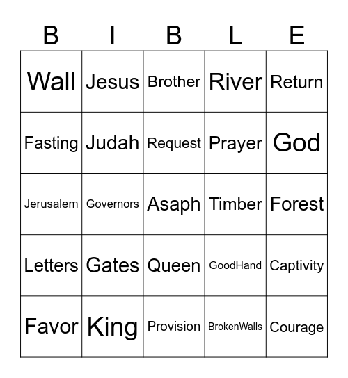 6.28.26 Bingo Card