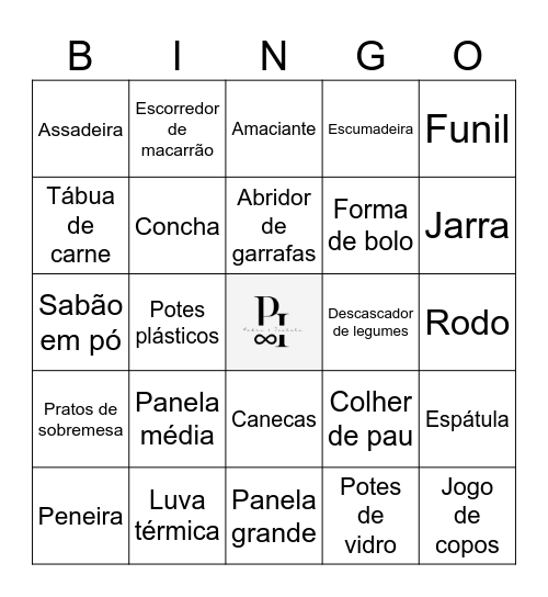 Nosso Chá Bingo Card